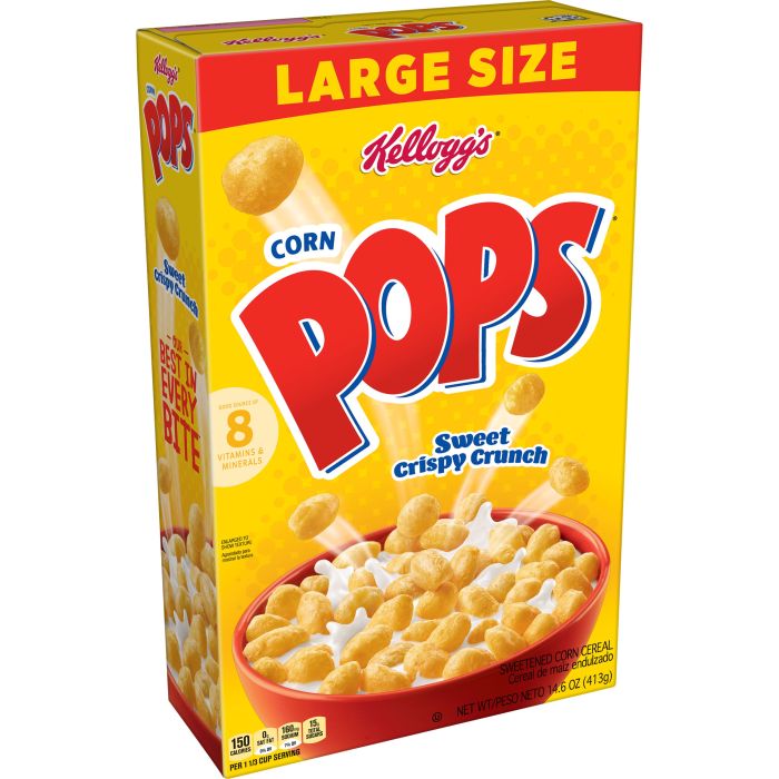 Corn pops cereal nutrition facts