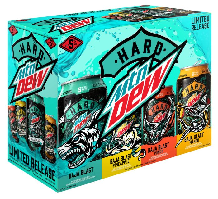 Baja blast dew zero sugar bottles mtn oz count jpeg walmart