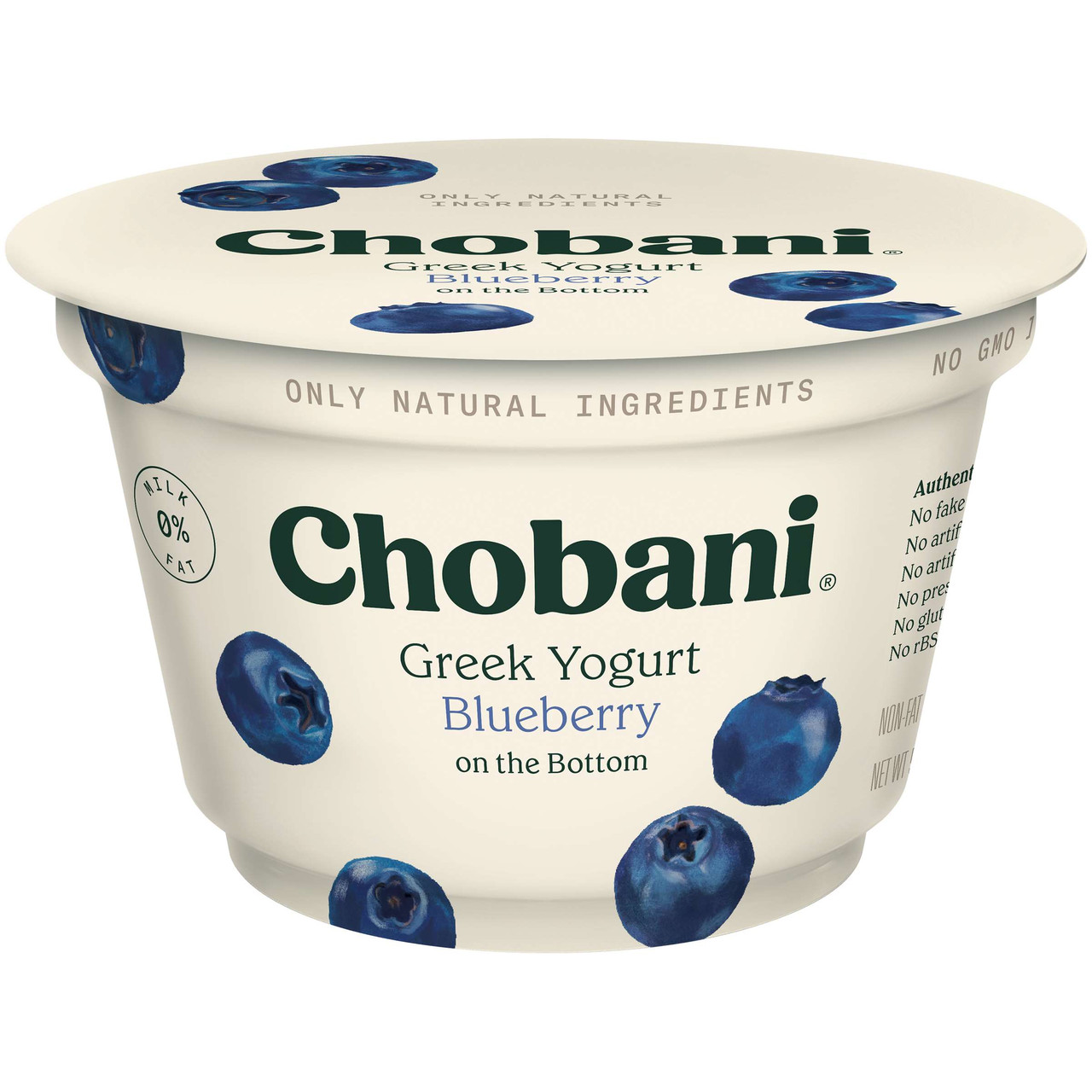 Chobani yogurt blueberry nutrition facts